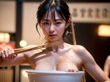 ラーメン露出　静岡県　焼津市　マゾ奴隷